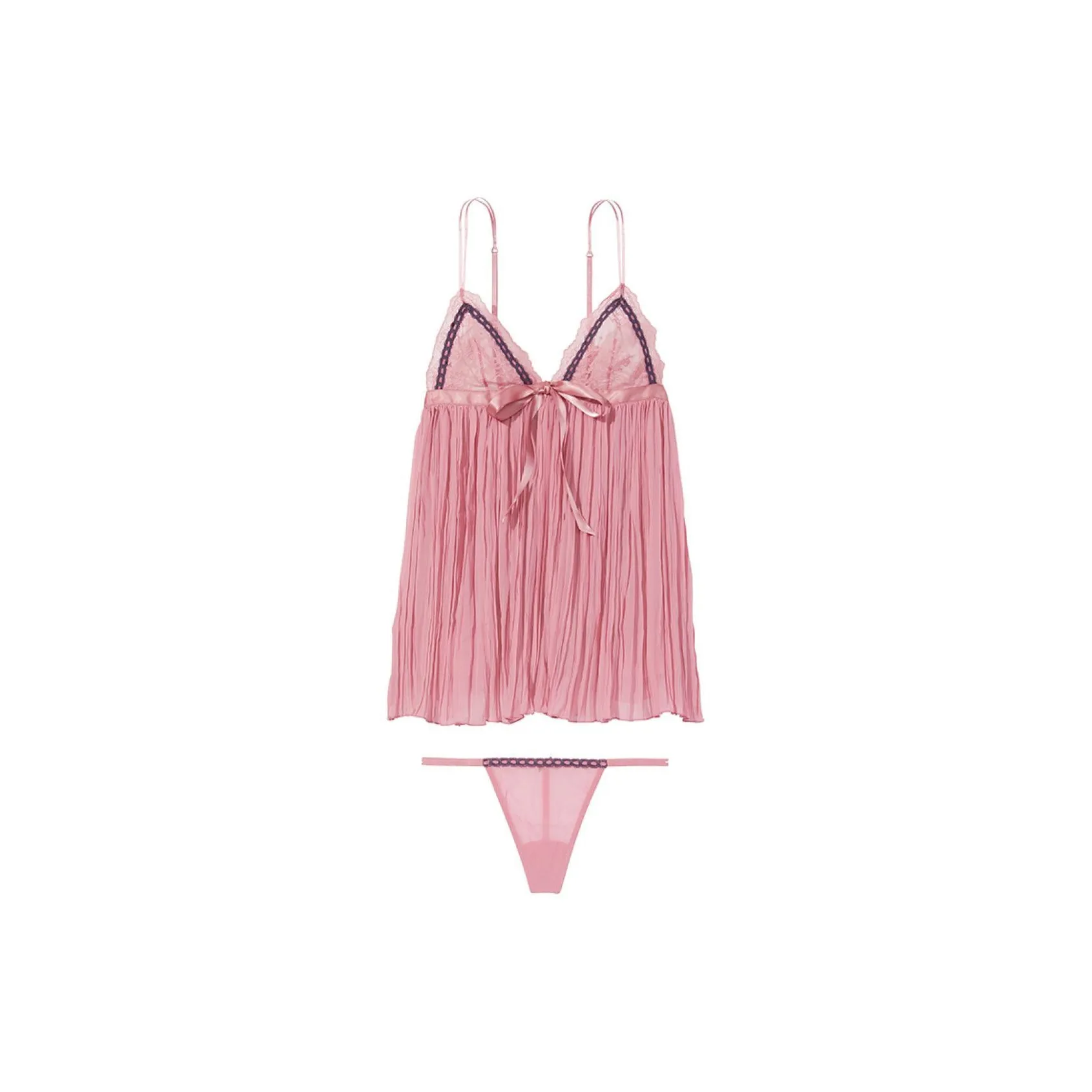 Victoria's Secret Розовый VERY Сексуальный Ластовичный Корсет Сексуальная Ночная Рубашка dd Набор Нижнего Белья Женские Розово-фиолетовый