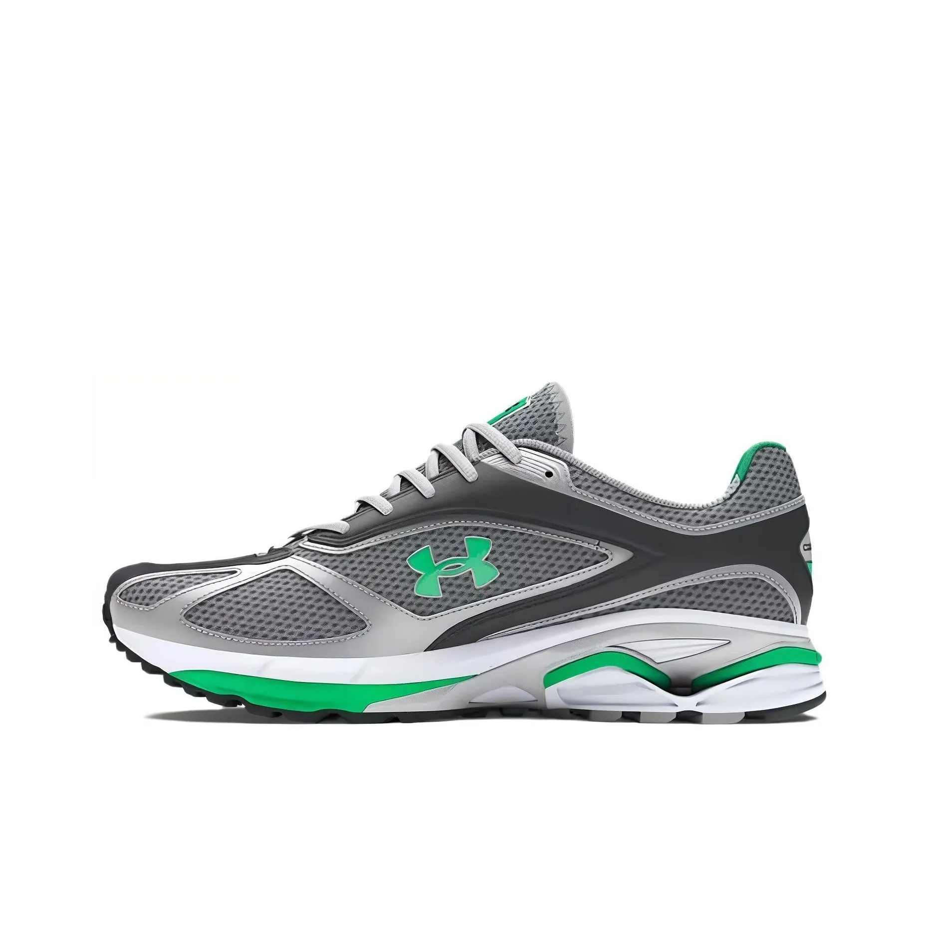 Under Armour UA Apparition Cushioning Wear Resistant Low Top Casual shoes Explores Unisex Green