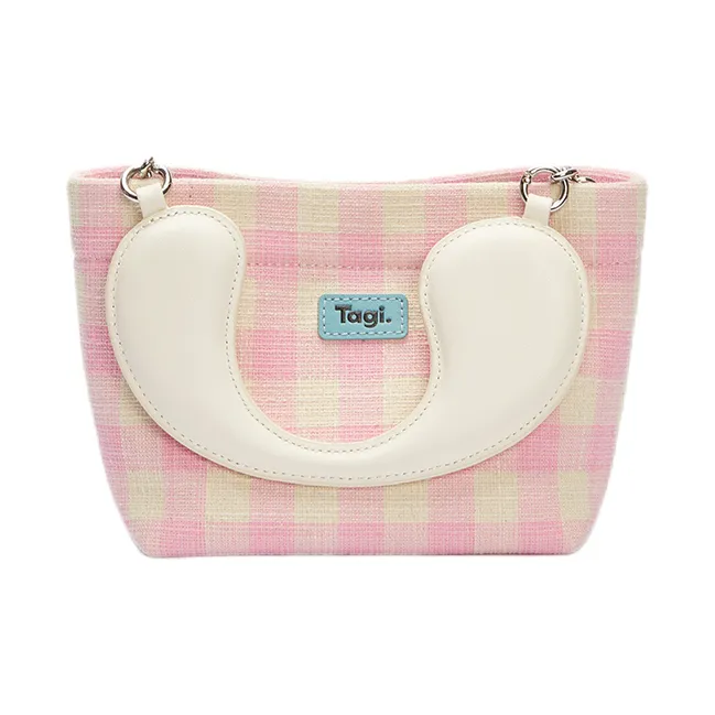 Таги. Полиэстер Сумка Женская Ягодная Check
