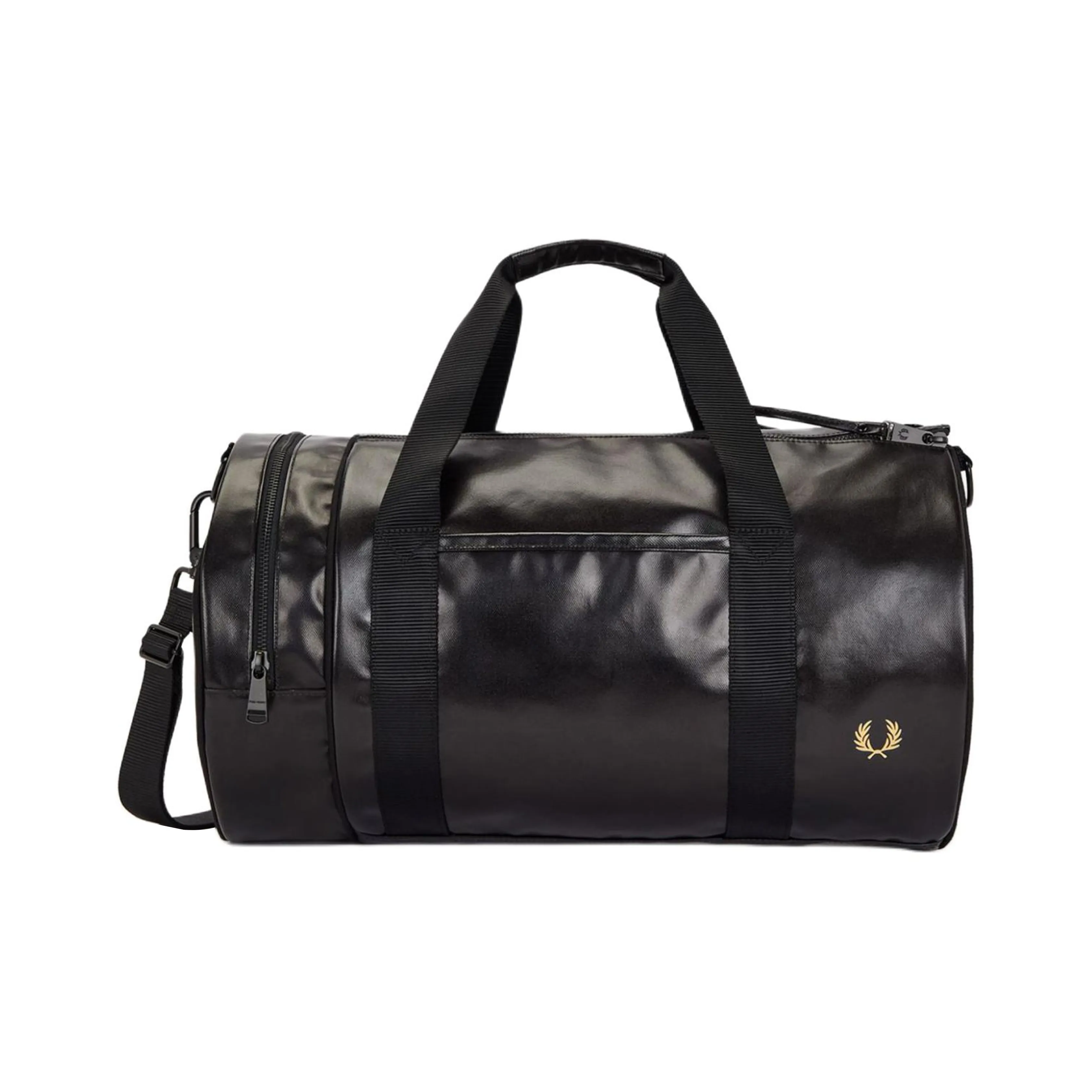 FRED PERRY Recycled Polyester One Shoulder Crossbody Handbag, Travel Bag Men's
