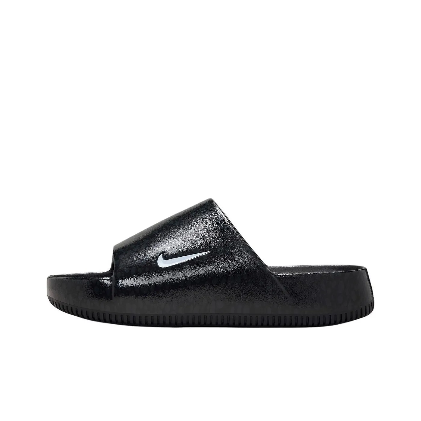 Nike Calm Slide Calm Slip-resistant Odor-resistant Slippers Men's Black