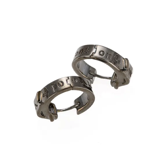 Vivienne Westwood Brass Earrings Унисекс Серый