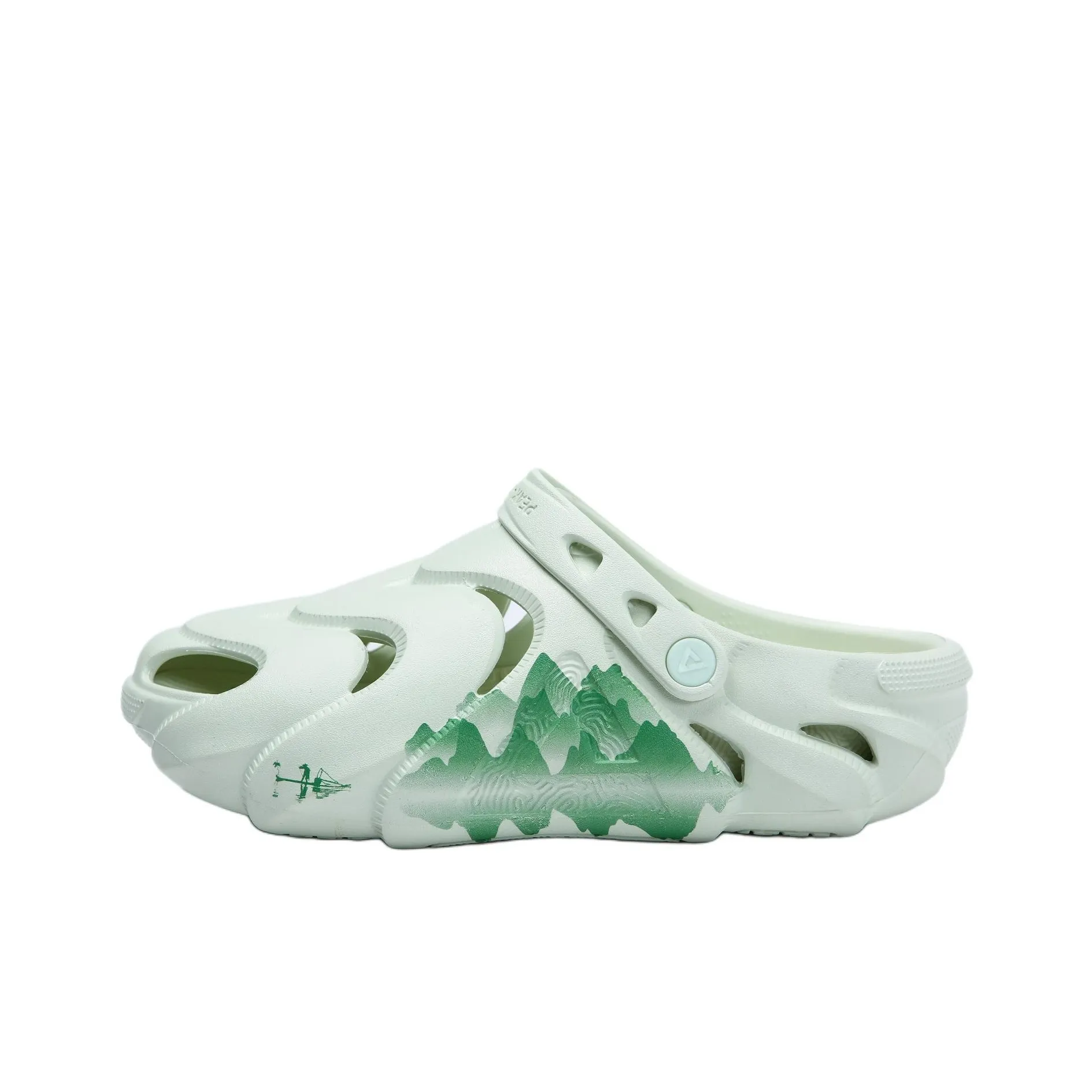 PEAK Сабо Мужской Ярко-зеленый Листовой зеленый