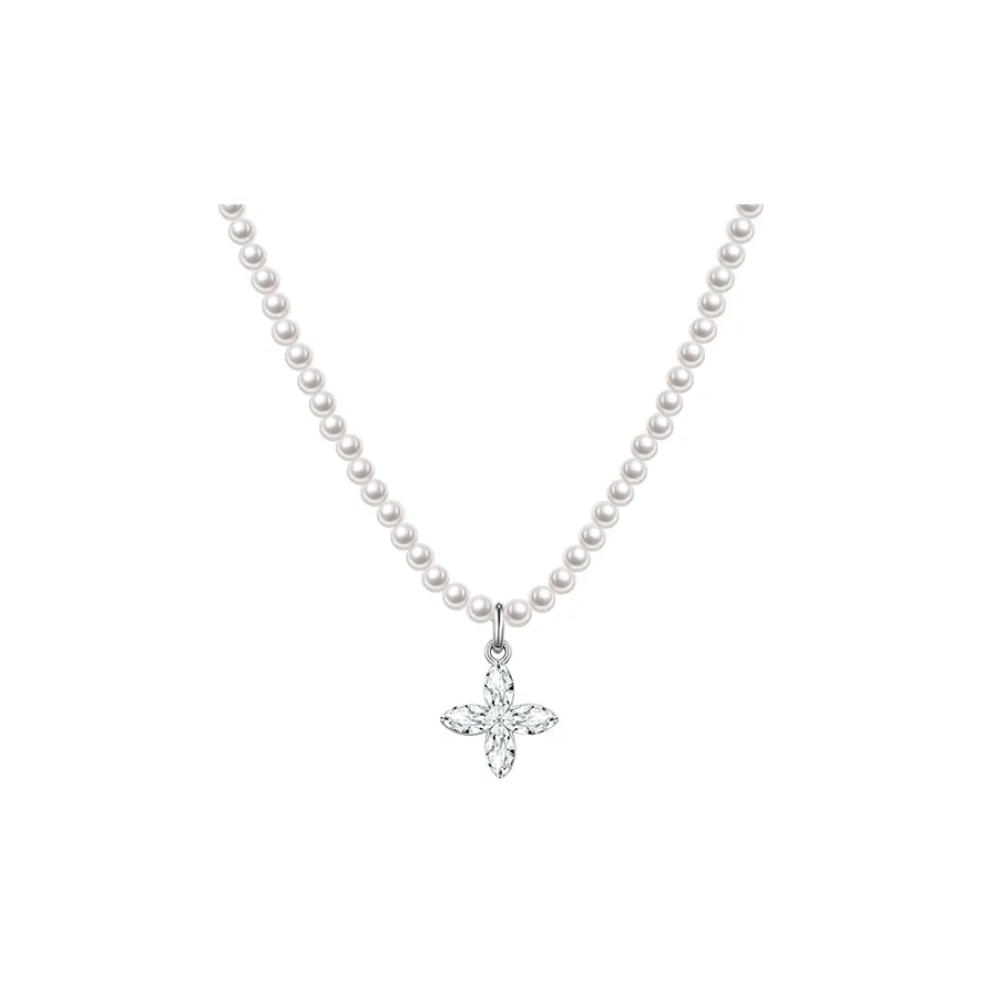 Abyb Charming Rhodium plated Copper Necklaces Women's