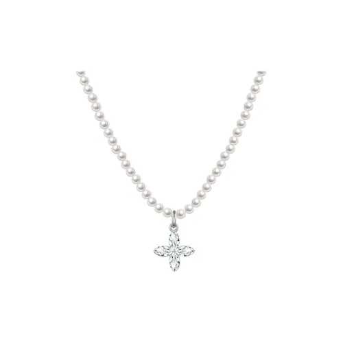 Abyb Charming Стекло Бусины Ожерелье Женское