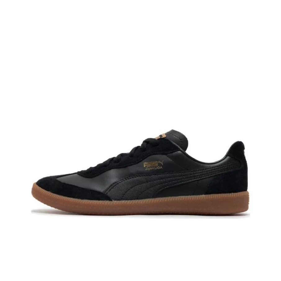 PUMA Liga OG Low Top Skateboard Shoes Unisex Black