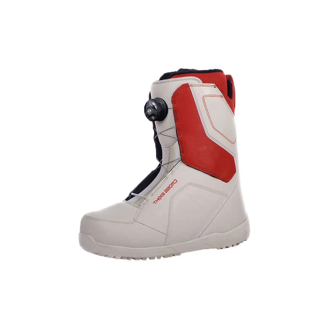 CROSSEIGHT Beige Single Snowboard Ski Boots Unisex