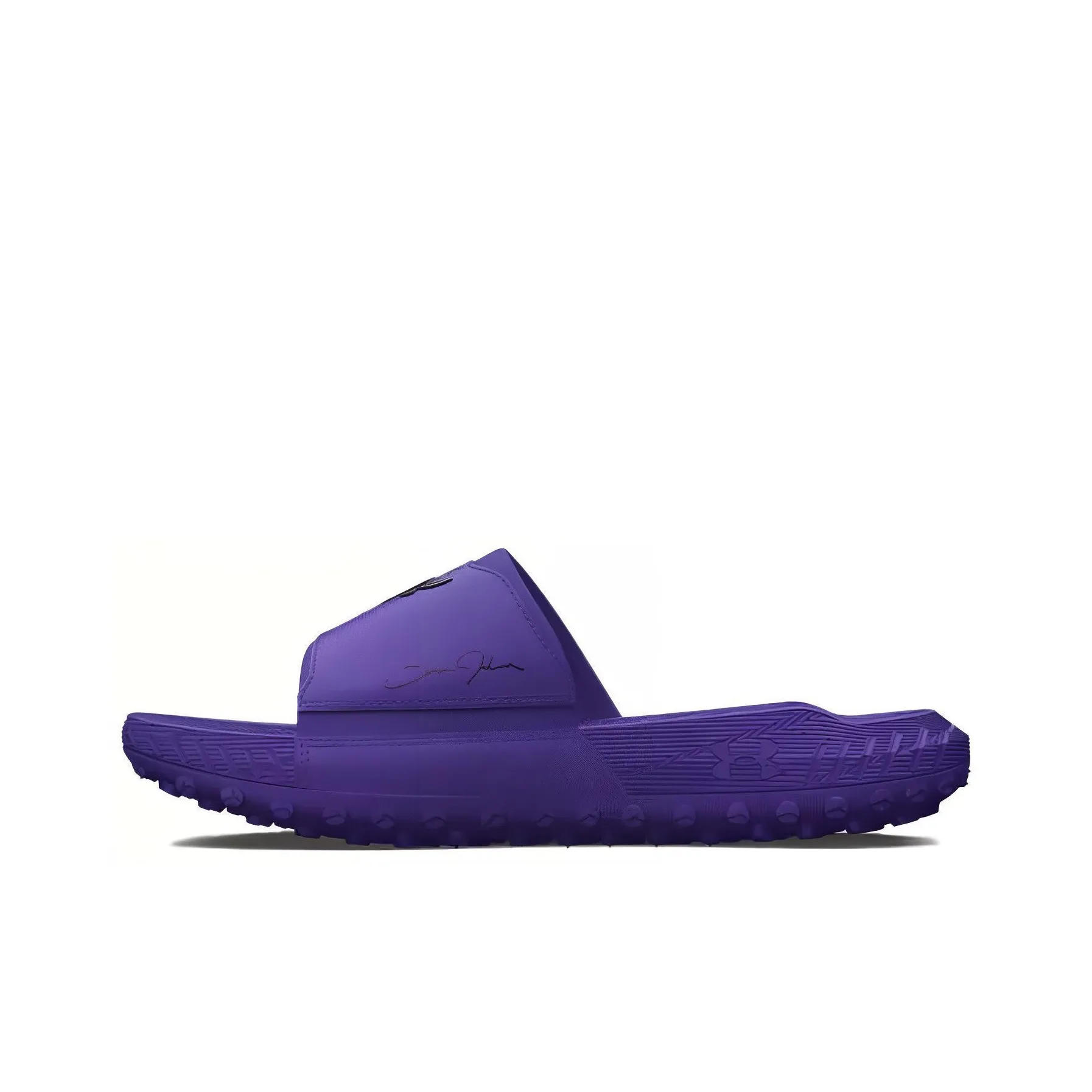 Under Mid armour Project Rock 3 Slides 'Purple'