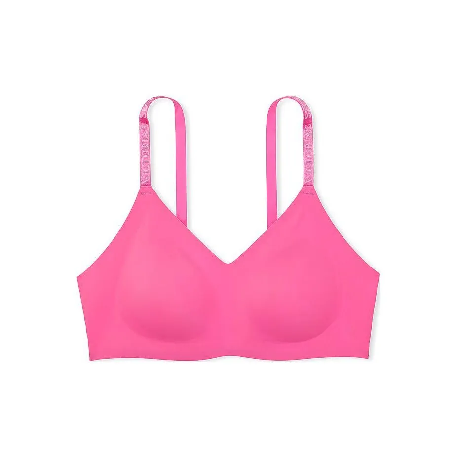 Victoria's Secret PINK THE T SHIRT T Shirt Lightly Lined Lounge Bra/Hk Bra Women's Pink