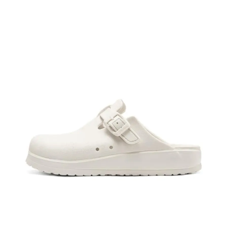 Skechers Casual EVA Closed Toe Slippers Women's White