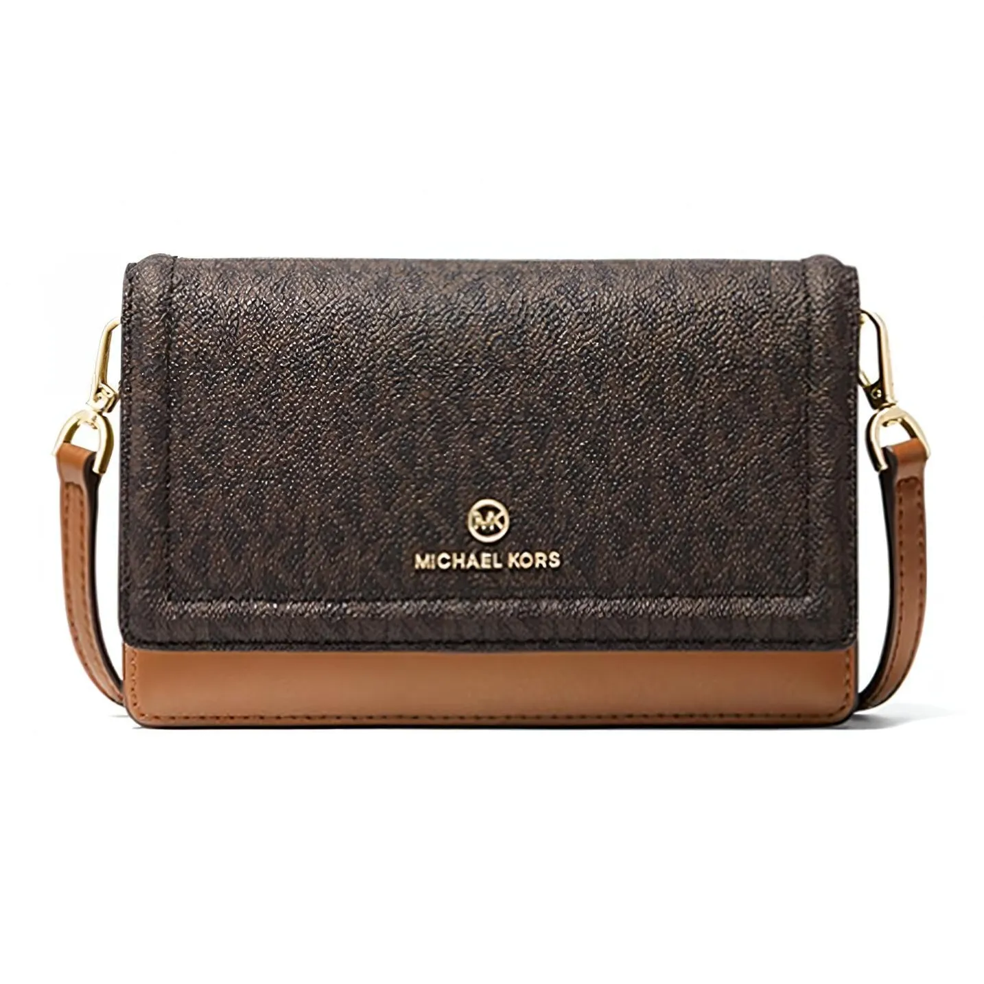 MICHAEL KORS Jet Set Small Logo Smartphone Convertible Crossbody Bag