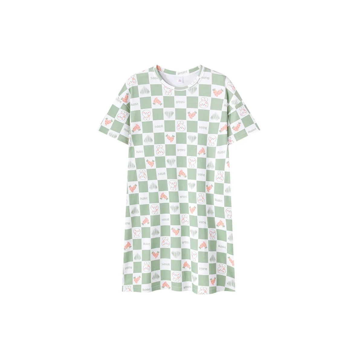 Huggy Kissy Nightgown Women's Light Green