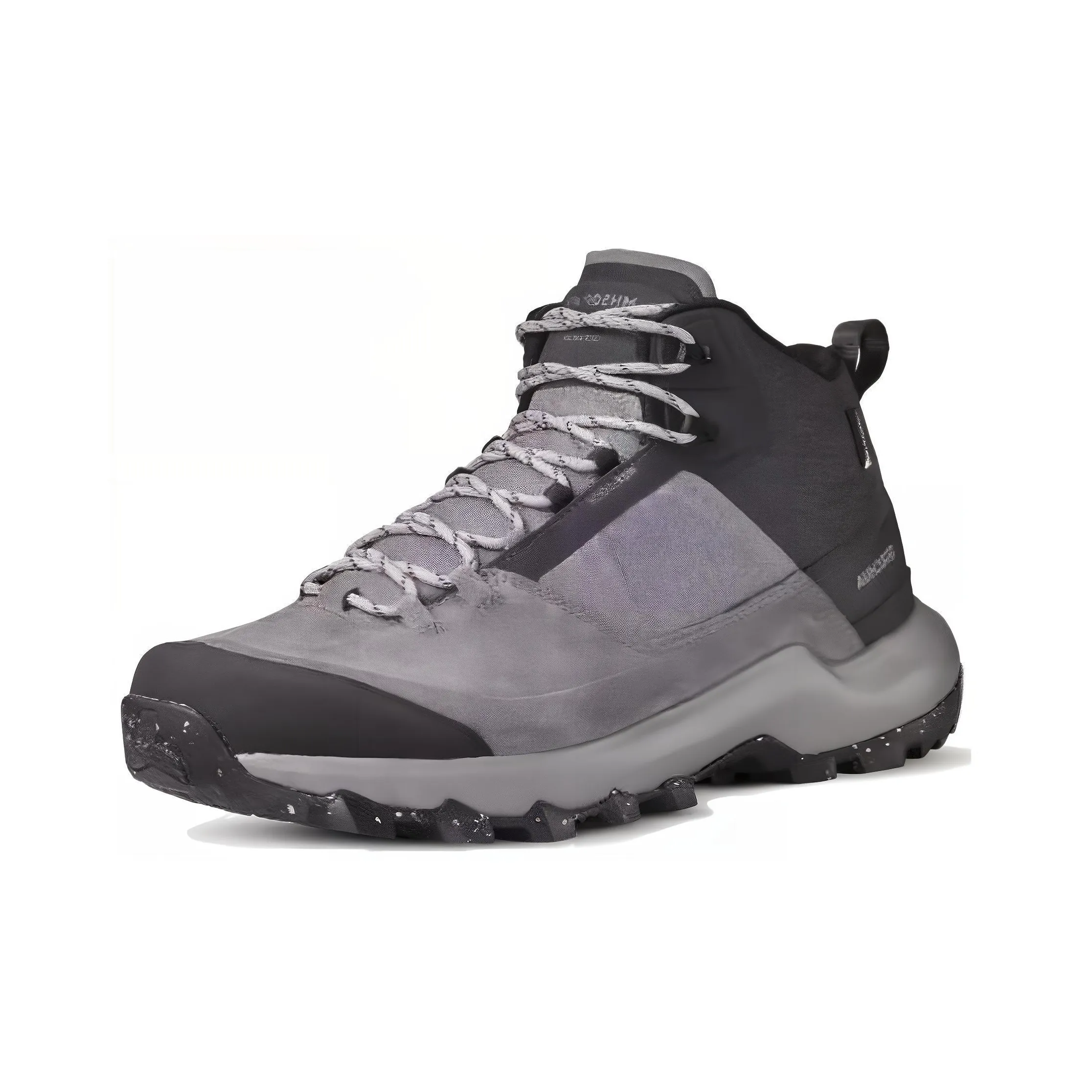 DECATHLON MH500 Cushioning Anti-Slip And Wear-Resistant Mid-Top Hiking Shoes Men's Gray