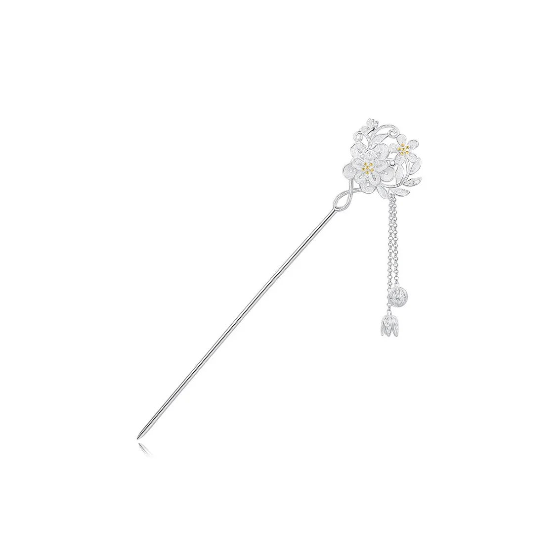 Enchanting Cat 999 Fine Серебряный Заколки для волос Женские