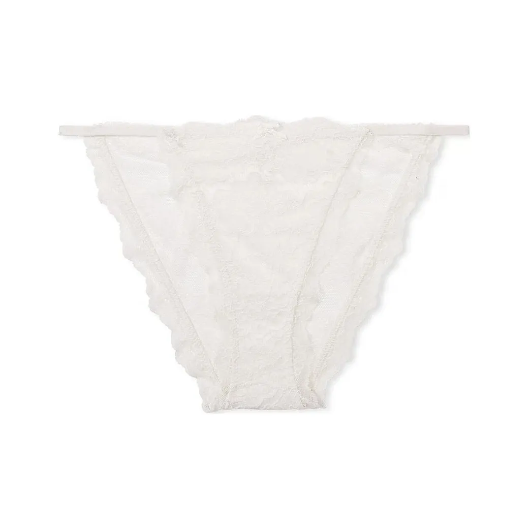 Victoria's Secret DREAM ANGELS Mini String Bikini Panty/Coconut We Underpants Women's 1 Pack White