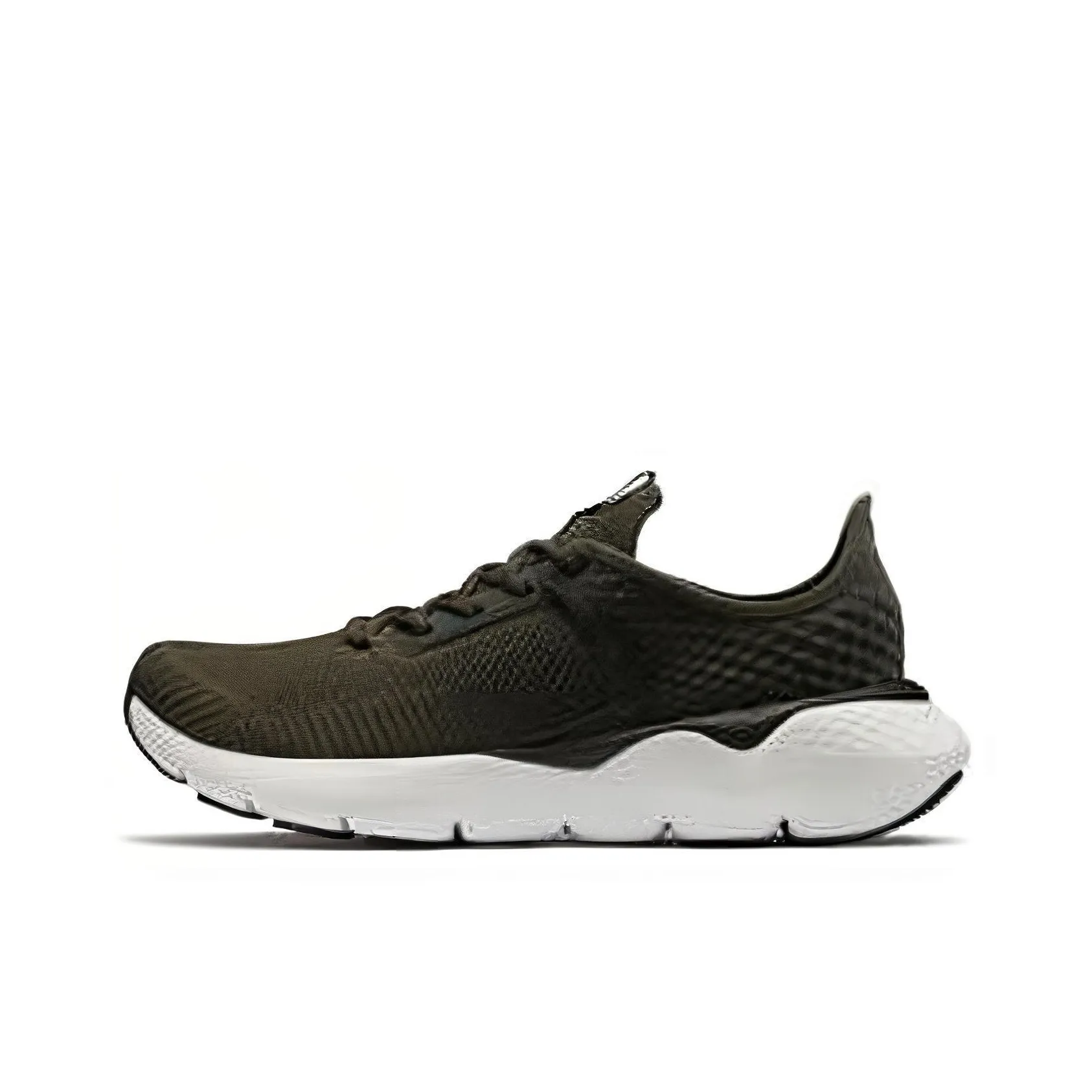 DECATHLON Durable Breathable Low-Top Running Shoes Men's Green White