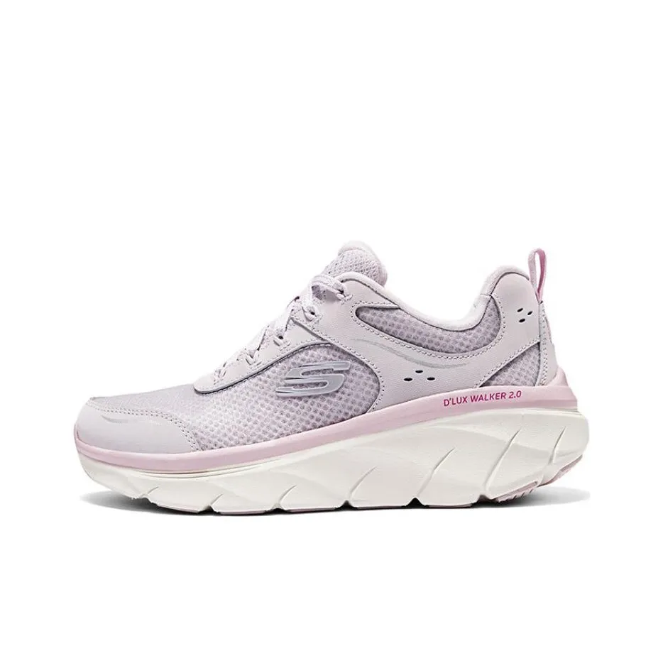 Skechers D'Lux Walker 2,0 Low Топ Кэжуал Женский Фиолетовый