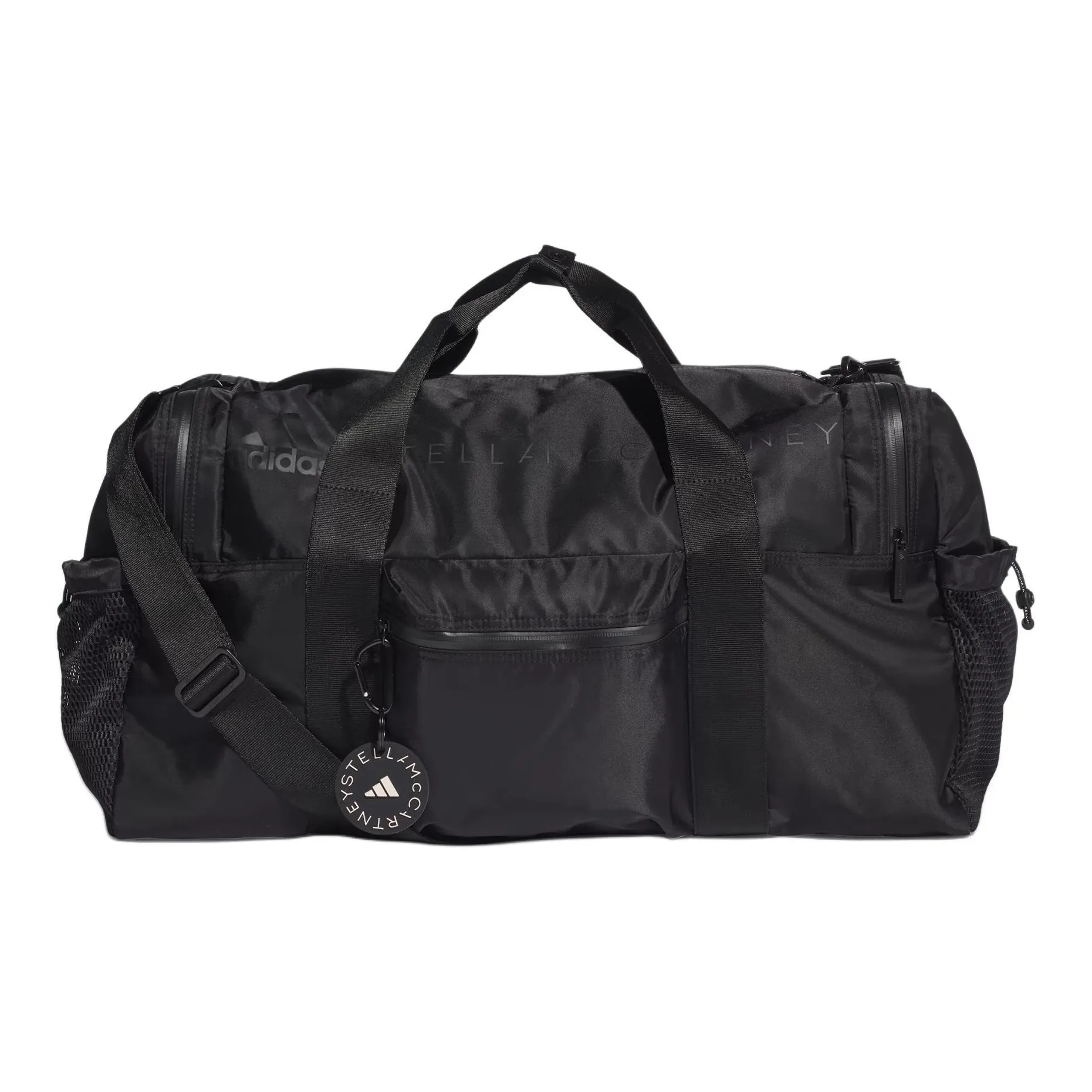 Adidas Stella McCartney Collaboration Polyamide Luggage Bag Handbag Regular Women's Black