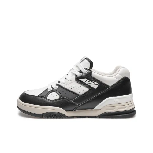 AVIA 855L Series Винтажные баскетбольные кроссовки Низкие Белый/Черный Женские