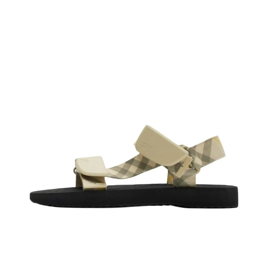 Burberry Trek One Strap Sandals Women's Beige