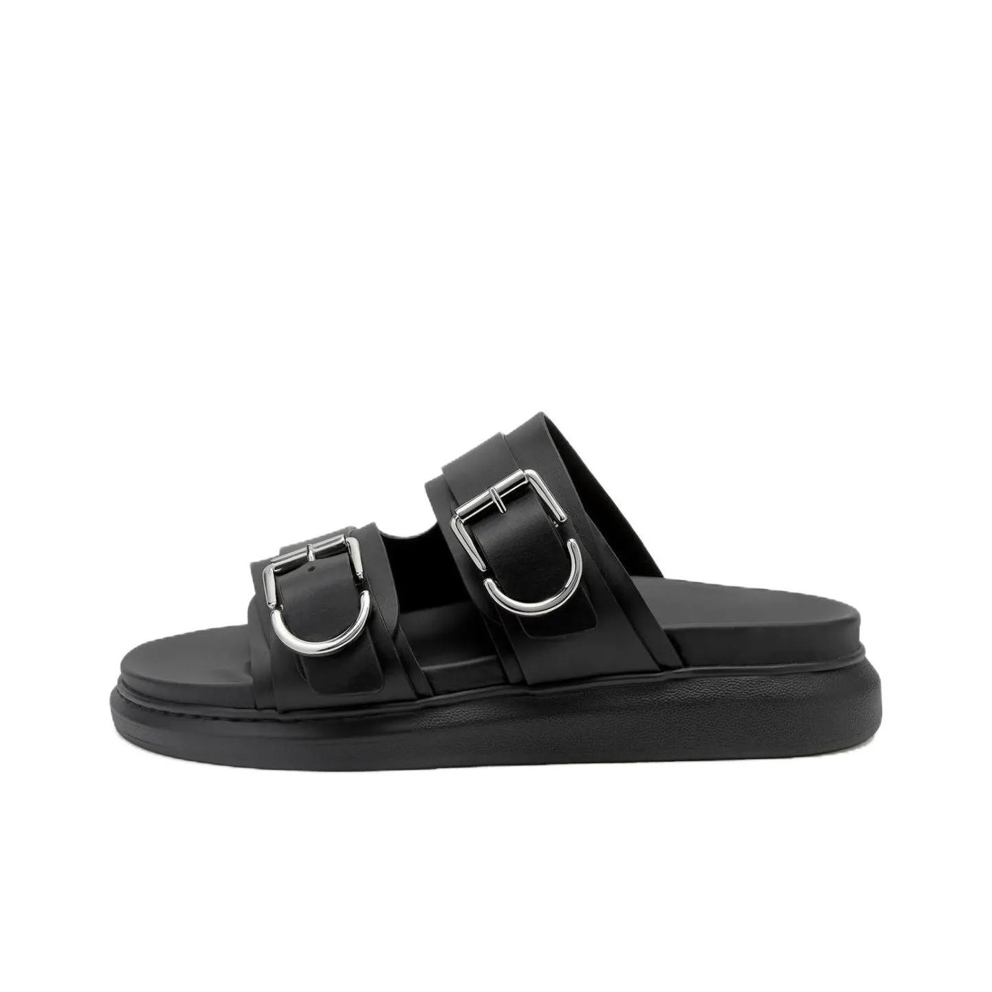 Alexander McQueen Hybrid Double Buckled Sandals