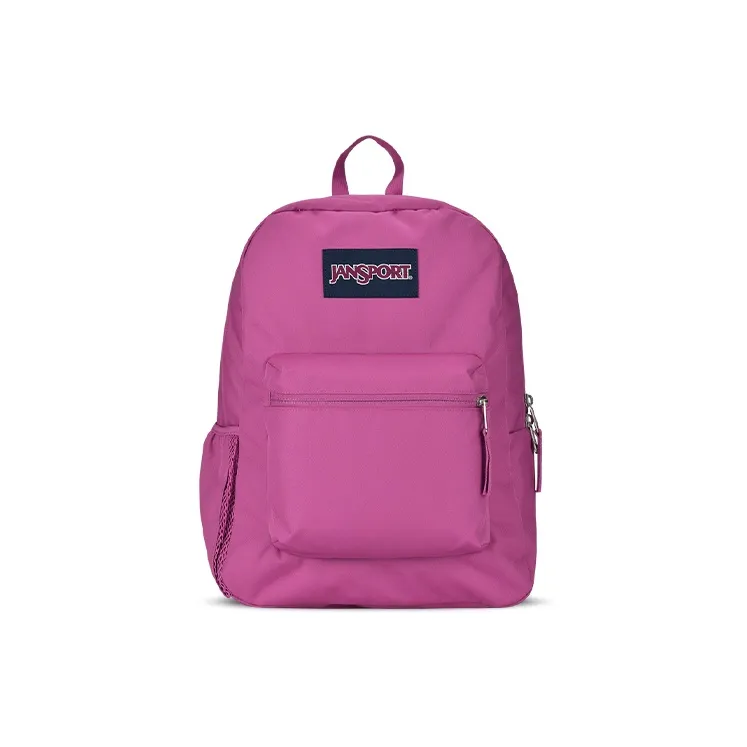 JanSport Полиэстер Рюкзак Средний Унисекс Черный Сливовый Пудра