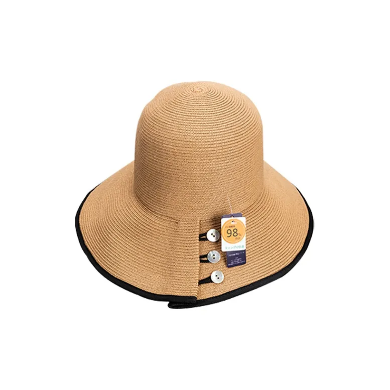 Lagur Seaside Large Head Circumference, Exquisite And Breathable Bucket Hats Women's