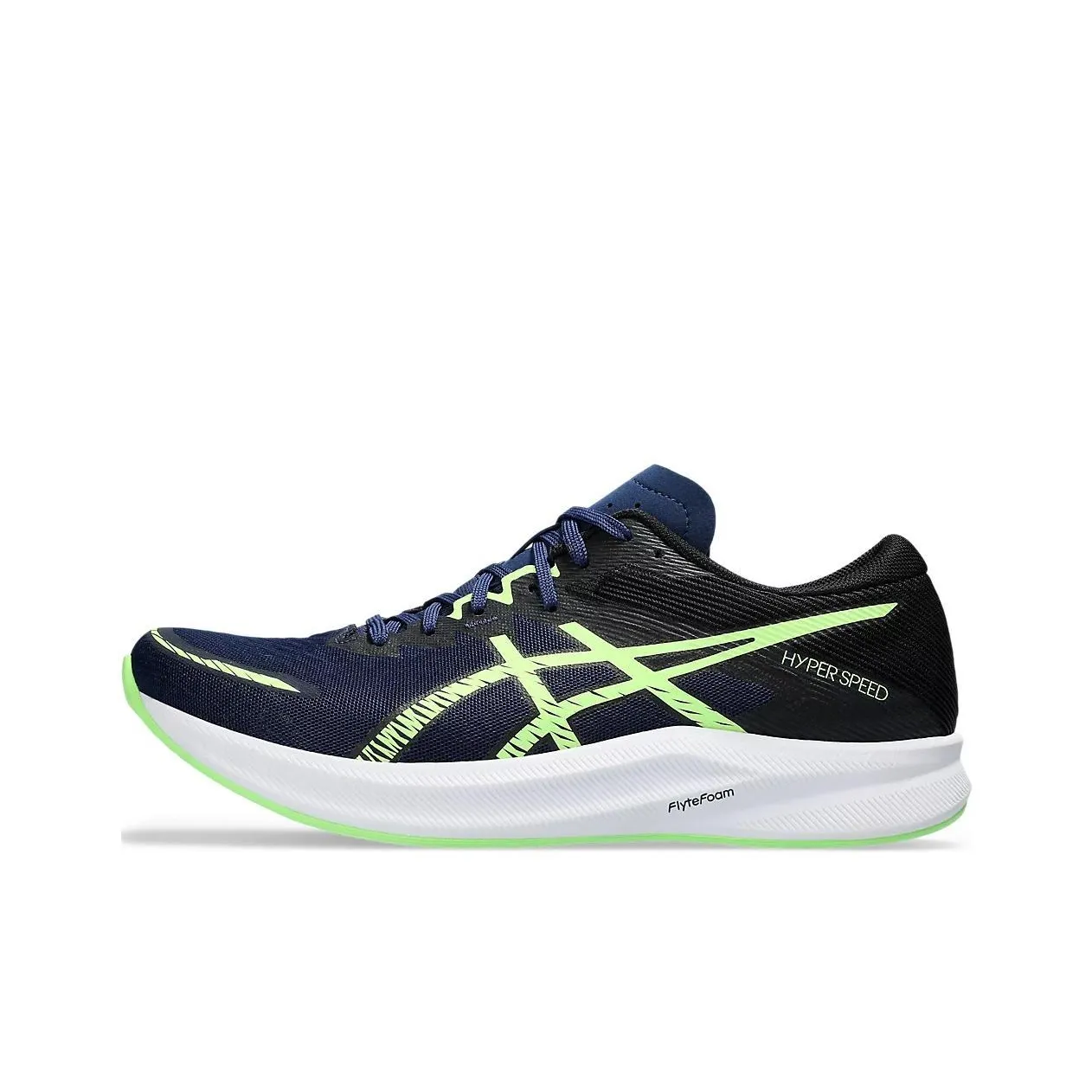 Asics Hyper Speed 3 Blue Expanse Illuminate Green