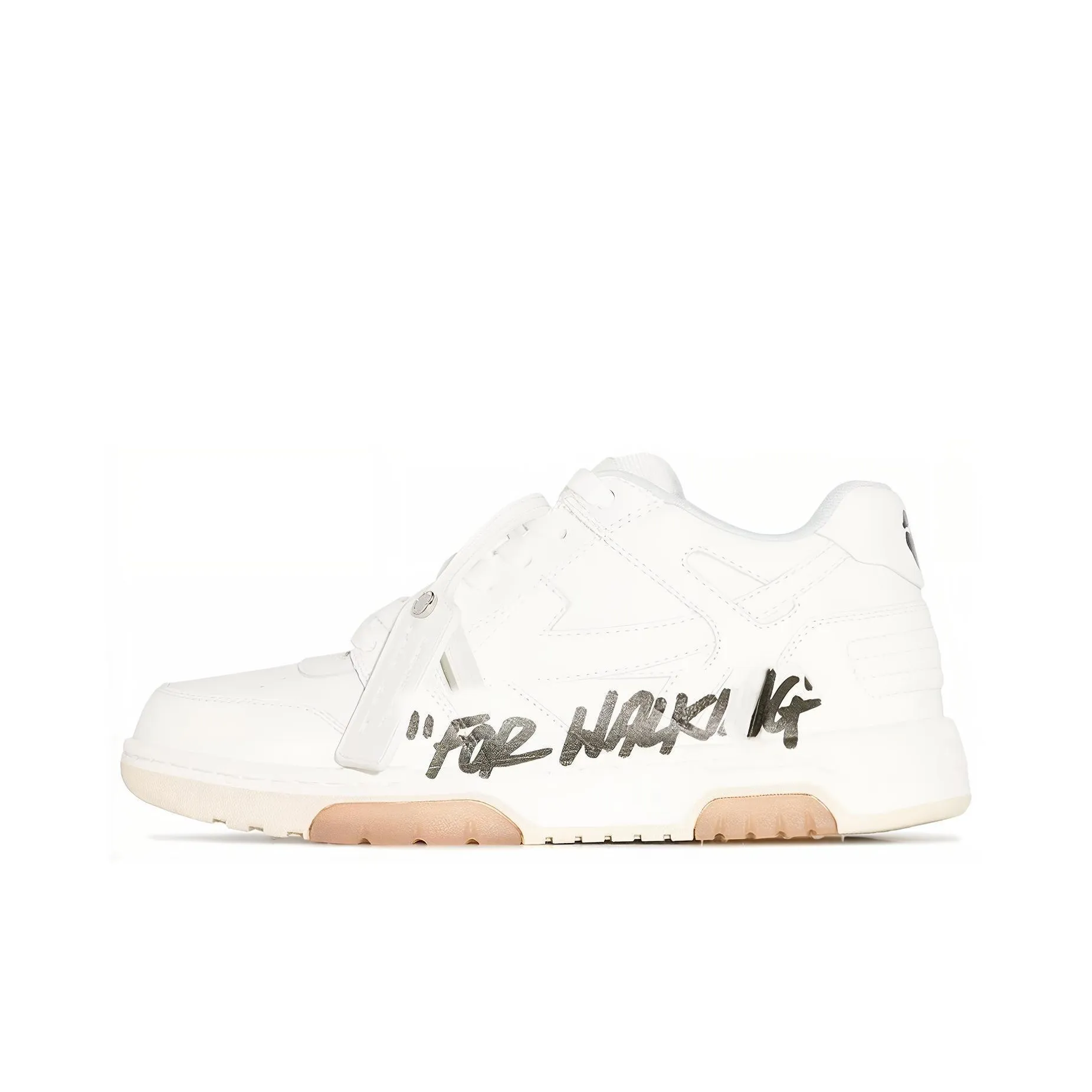 OFF WHITE Out Of Office For Walking Sneaker 'White Black' Women's