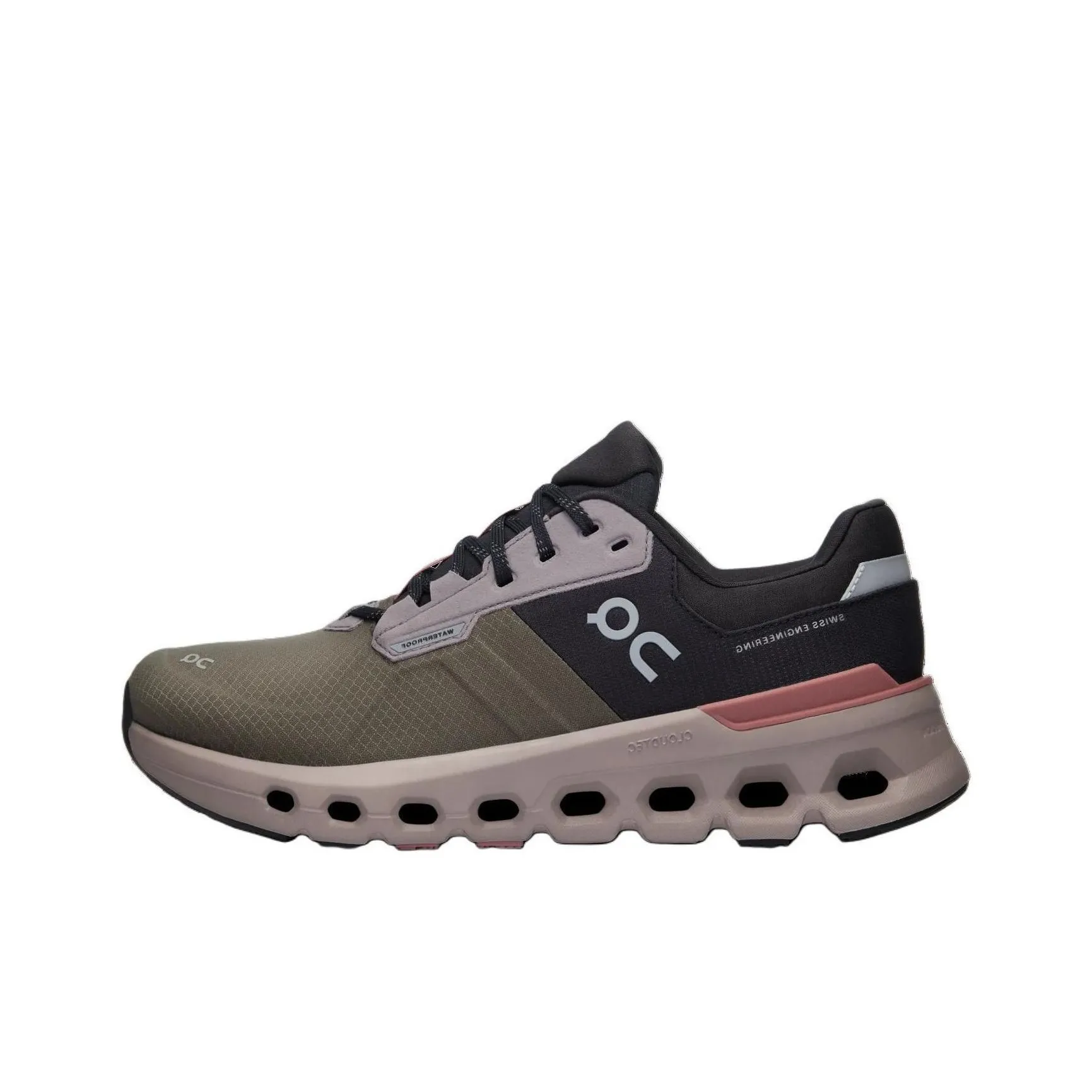 On Running Cloudrunner 2 Waterproof Olive Mahogany Women's