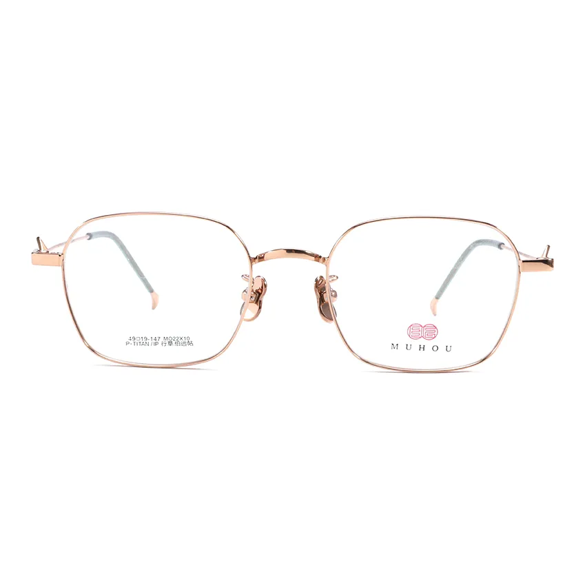 MuHou β-титан Круглая ОКЛАДЫ Рама Унисекс