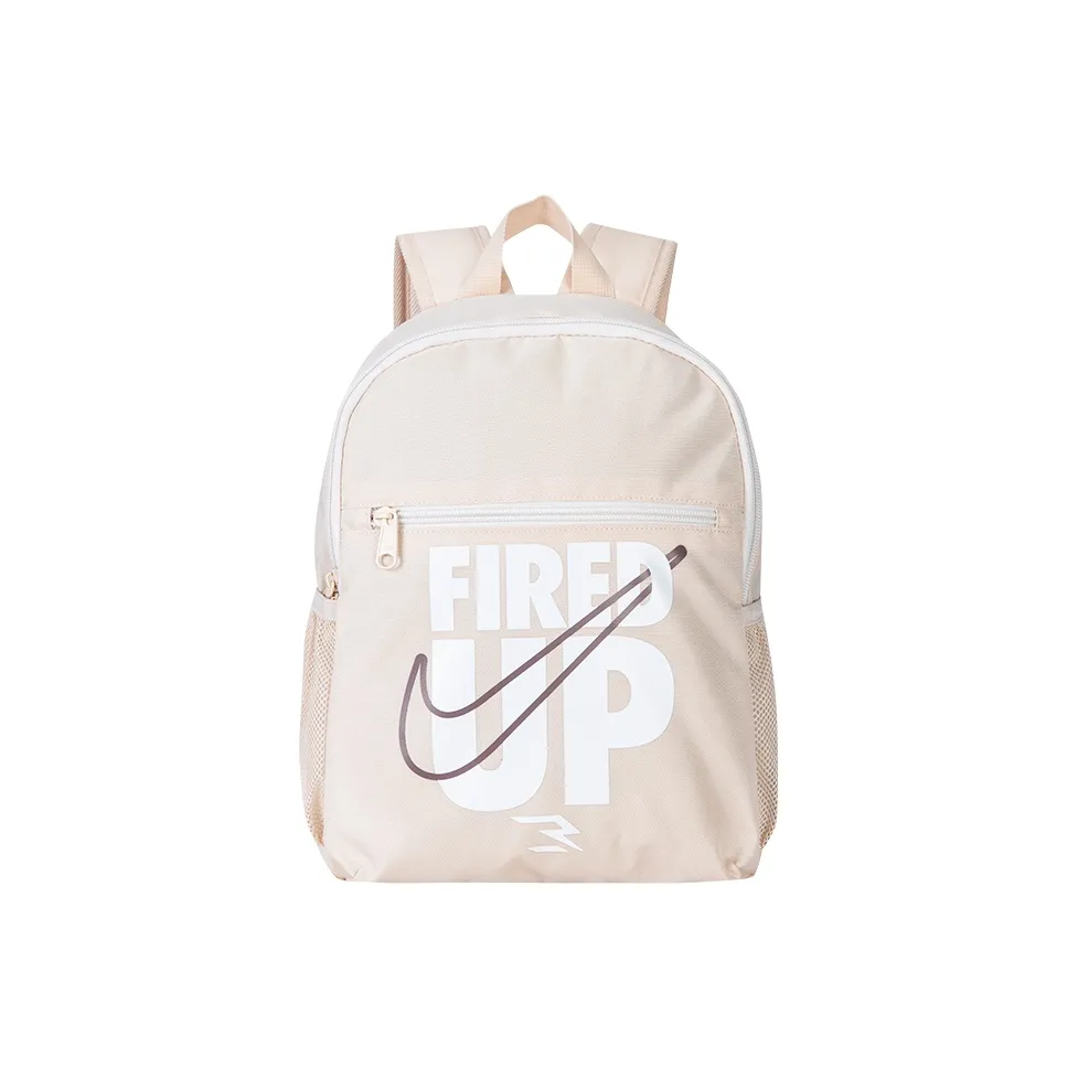 Nike Polyester Backpack Small Size Unisex Pearl White