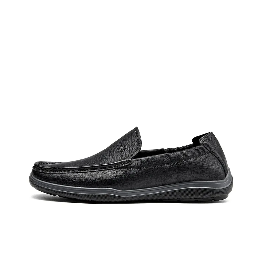 HARSON Slip on Derby Shoes, Gommino Loafers Men's