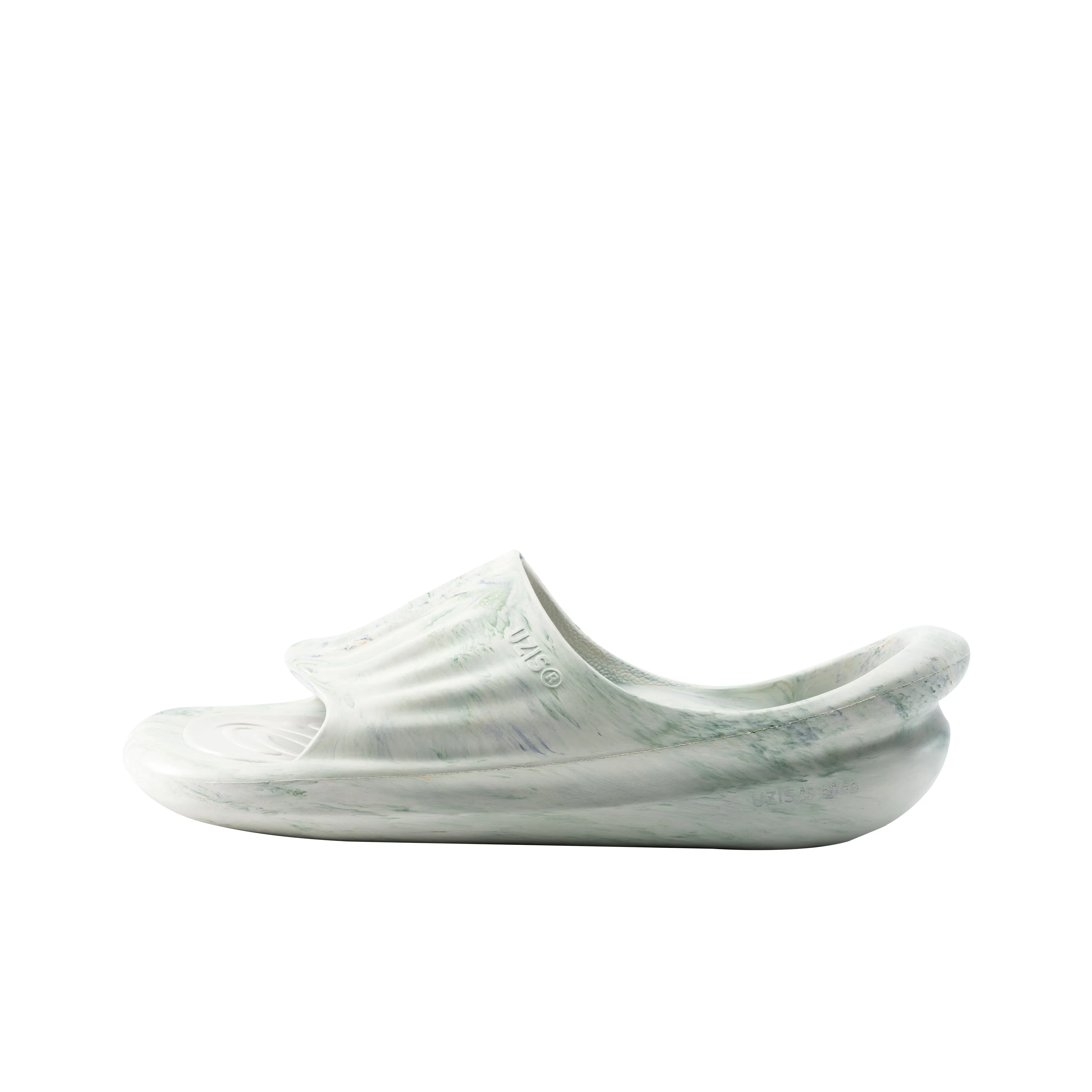 NICE x UZIS Slide Slippers Unisex Moon Soil Gray
