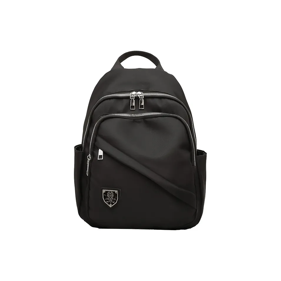 Morellybear Oxford Backpack Black/Red/Cameo Brown/Blue