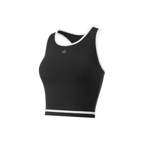 TITIKAACTIVE Черная Женская Йога Майка