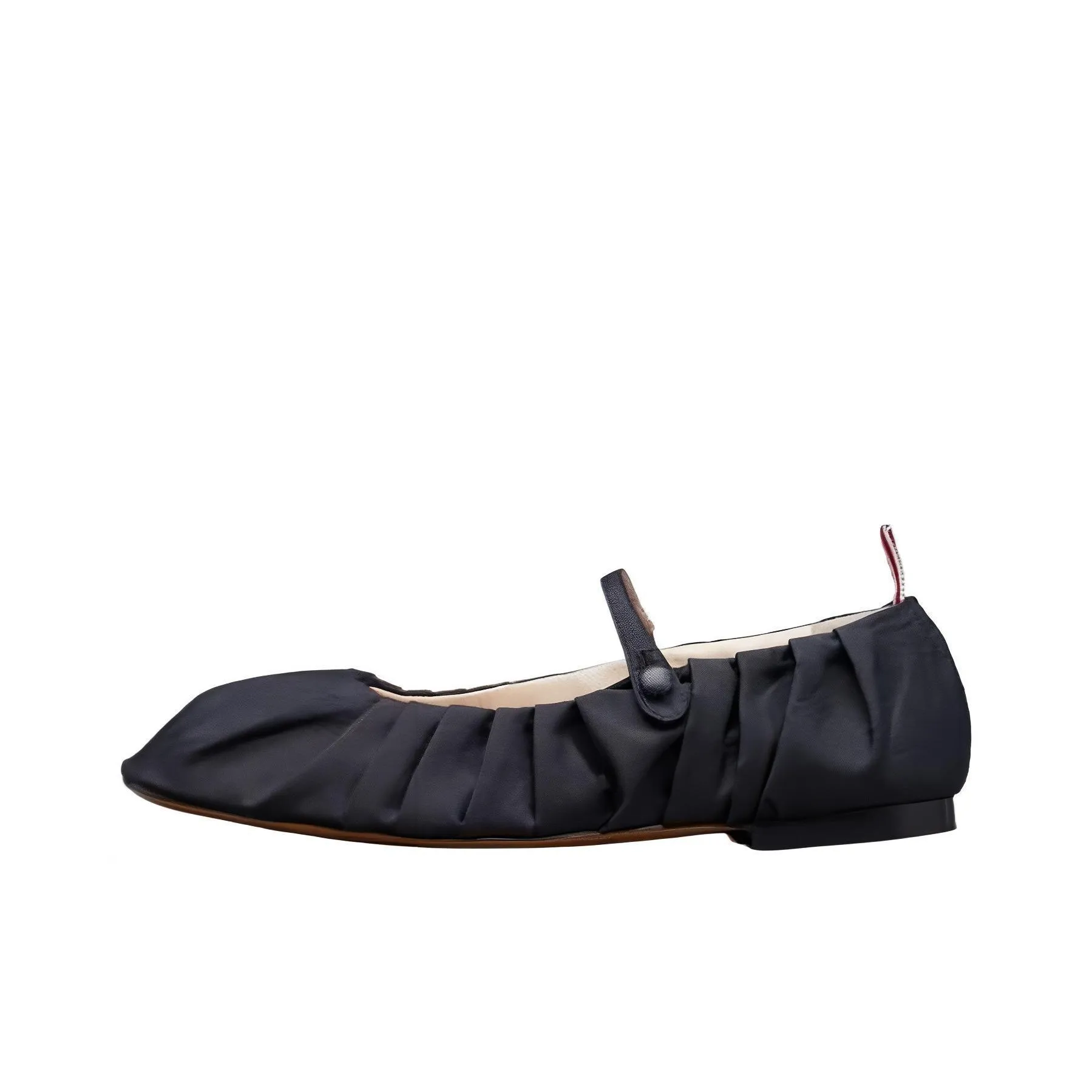 THOM BROWNE John Ruched Ballerina Shoes Women's