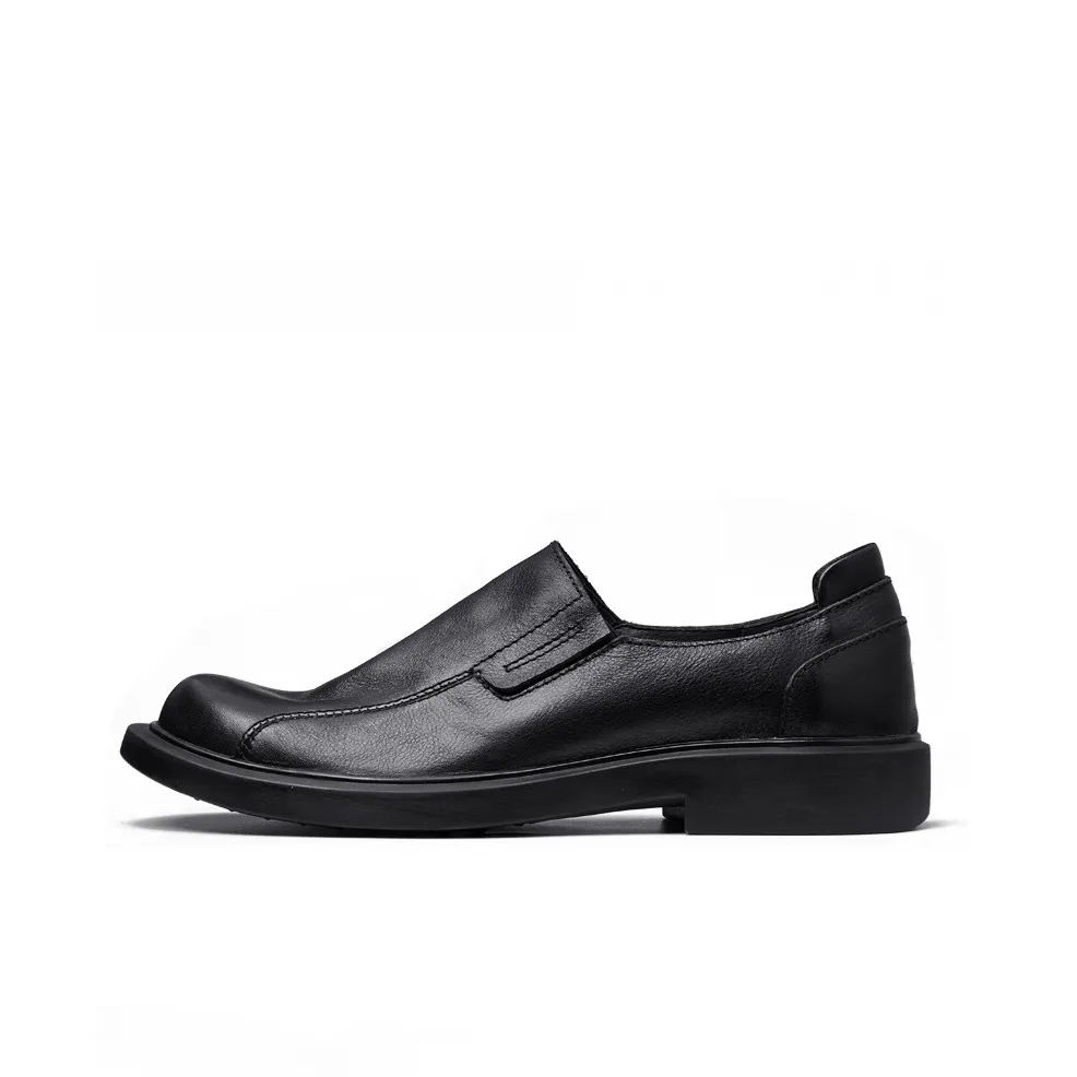 Brounvanm Men's Casual Shoes Men's Low Top Black/Brown/Gray