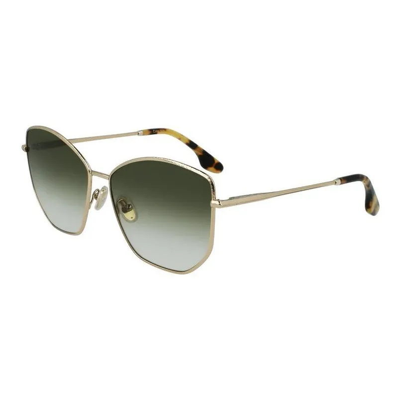 Victoria Beckham Butterfly Sunglasses Women's Gold
