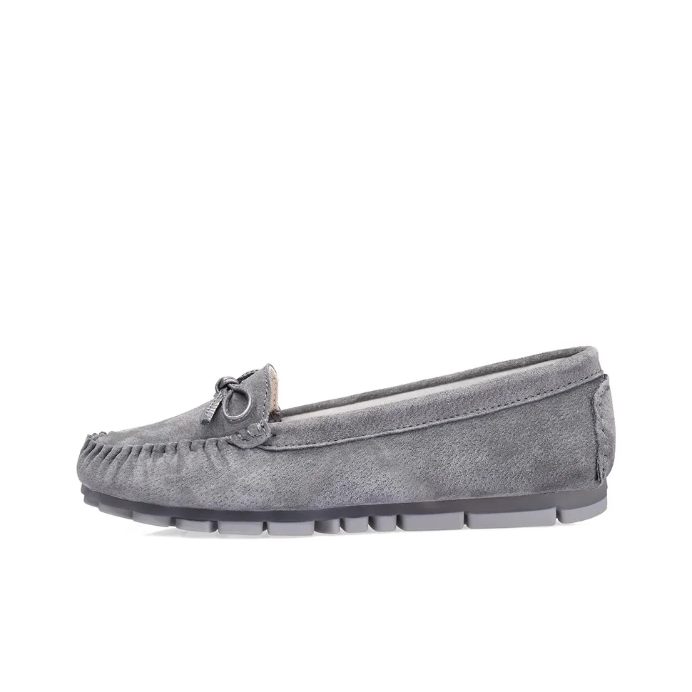 Strongman 3515 Casual Single Shoes Women's Gray Dark Blue
