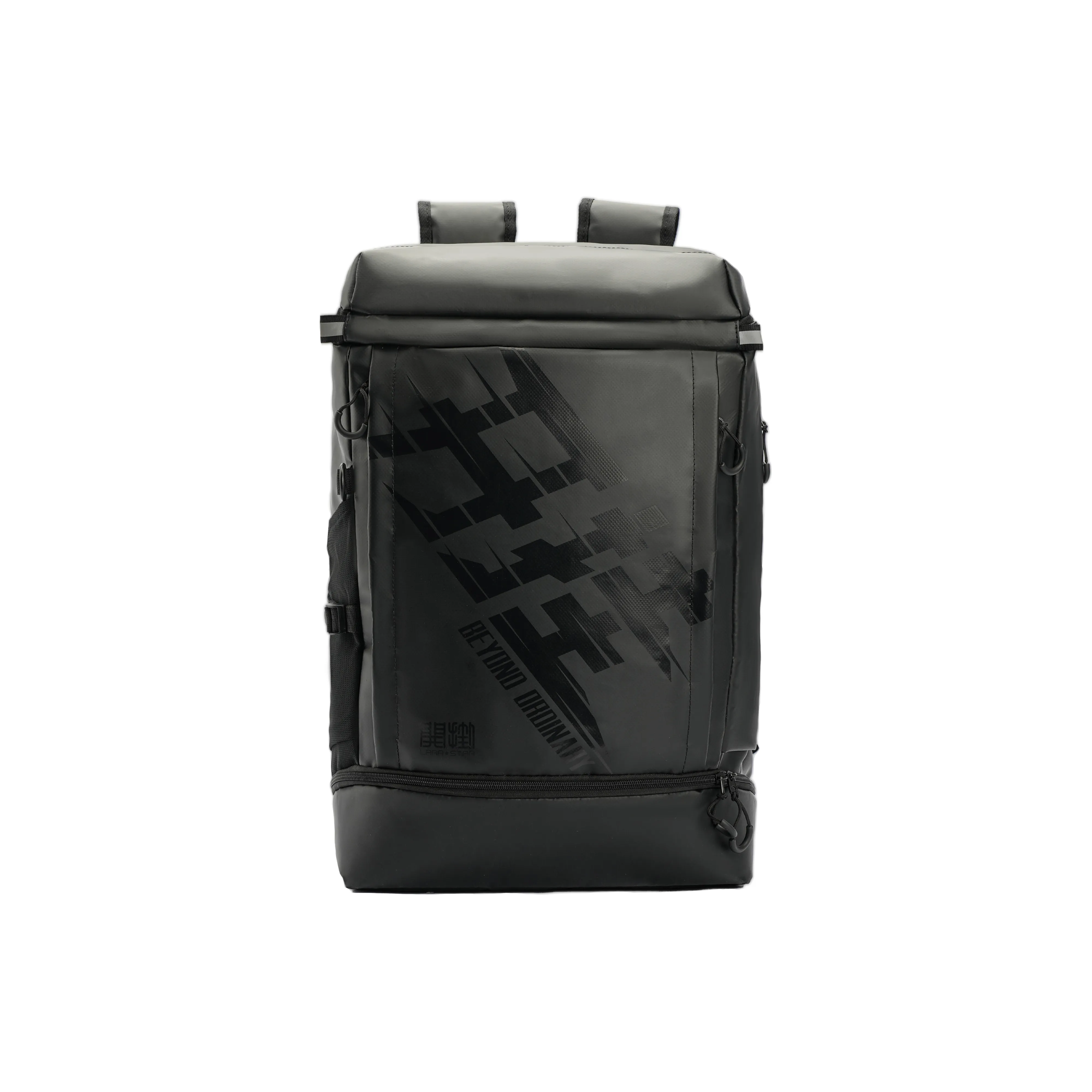 LARA STAR Polyester Sports Backpack Tubas Unisex Black