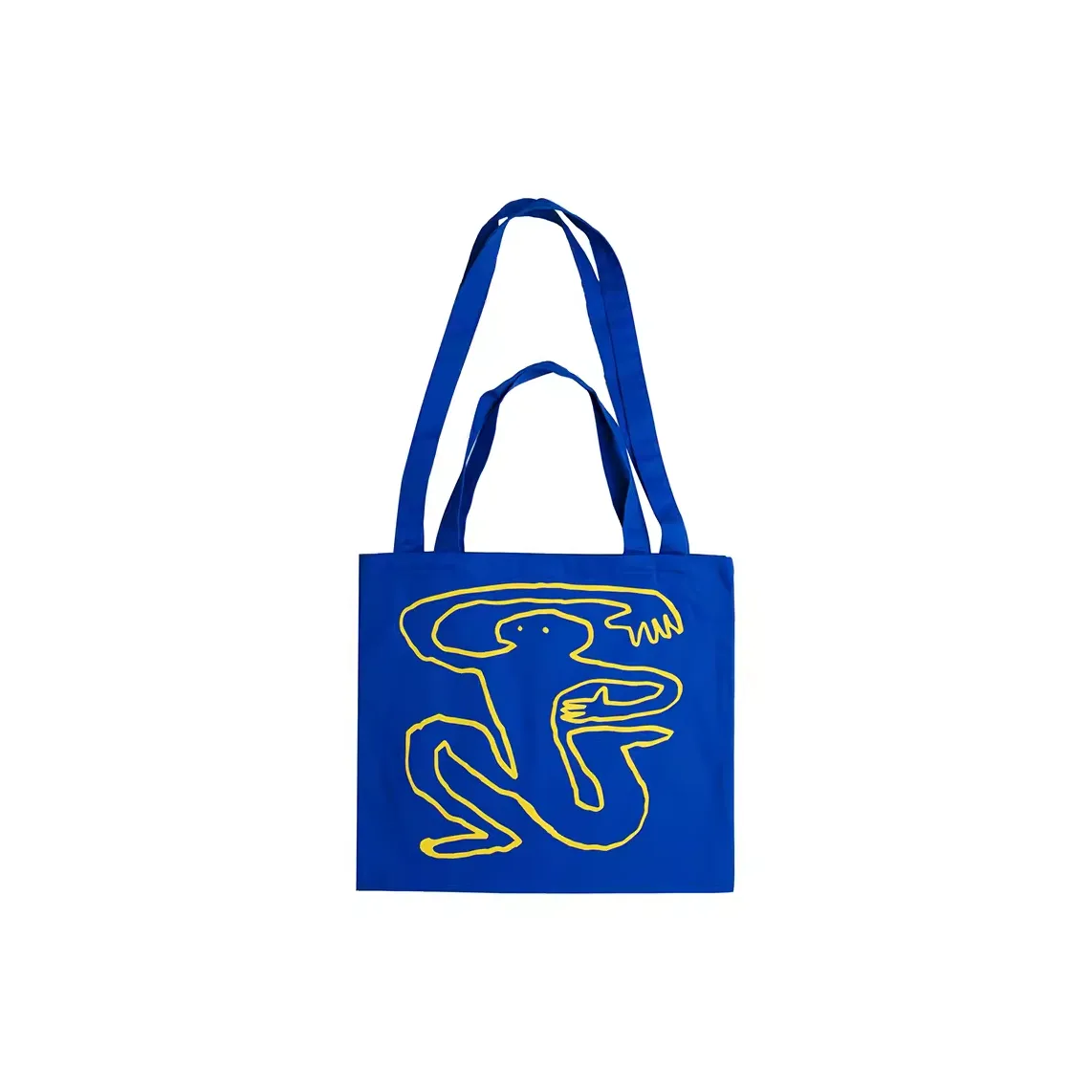 Crying Center Cotton Clutch Regular Unisex Electric Blue