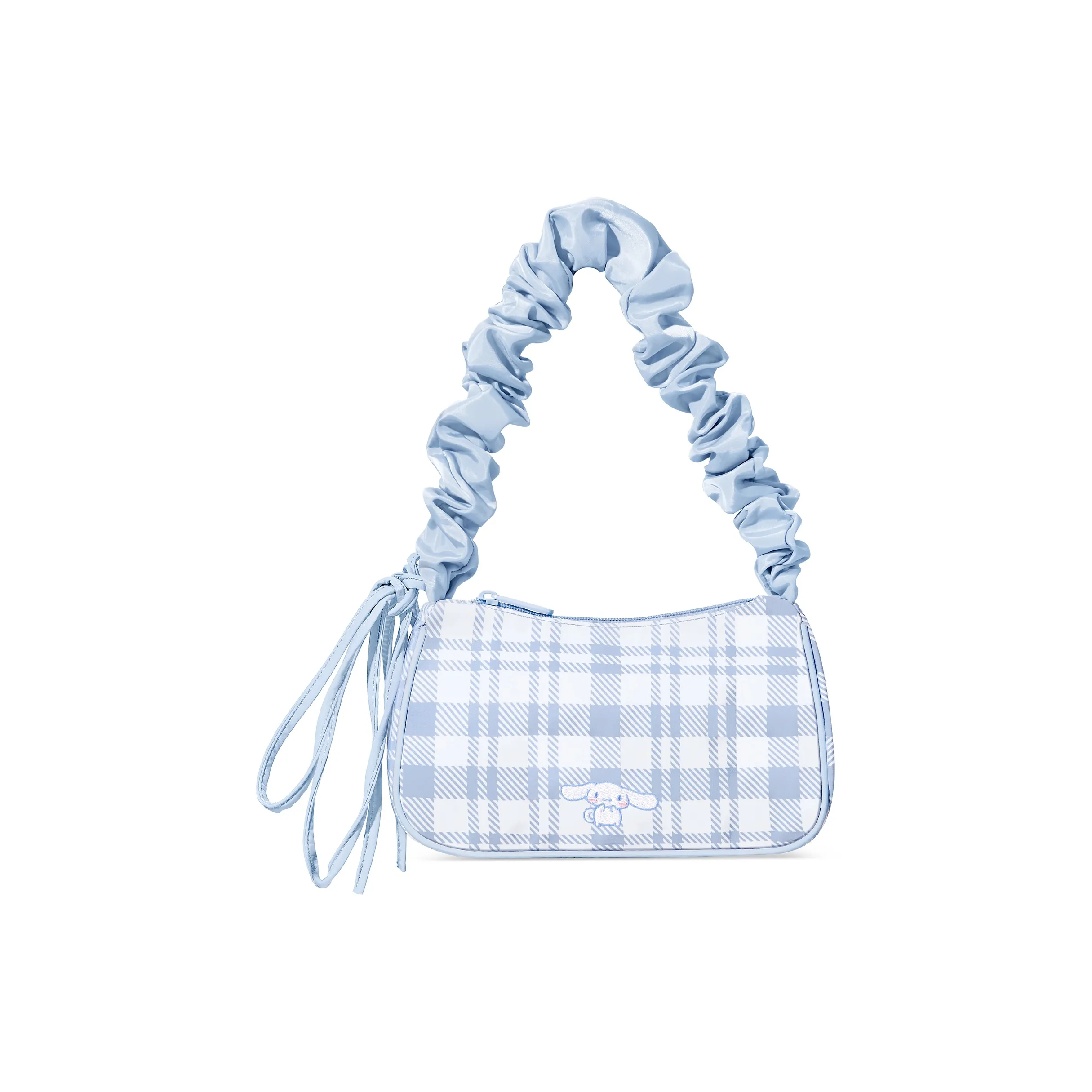 Zgo Санрио Коллаборация IP Cinnamoroll Collection Полиэстер Crescent Сумка через плечо Женская Светло-синяя