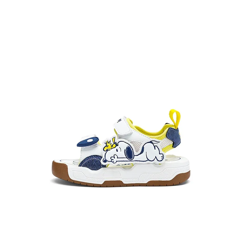SNOOPY PILOT Детские сандалии Low Top Синий/Желтый Kids