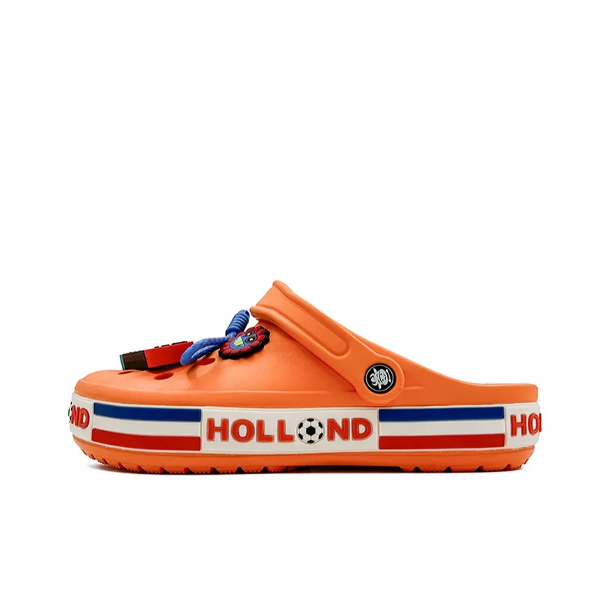 OUBT Creative, Game Console Theme Clogs Men's Orange
