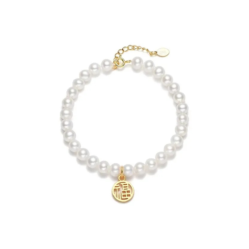 Moon Jewelry Shell Pearl Bracelets Women's