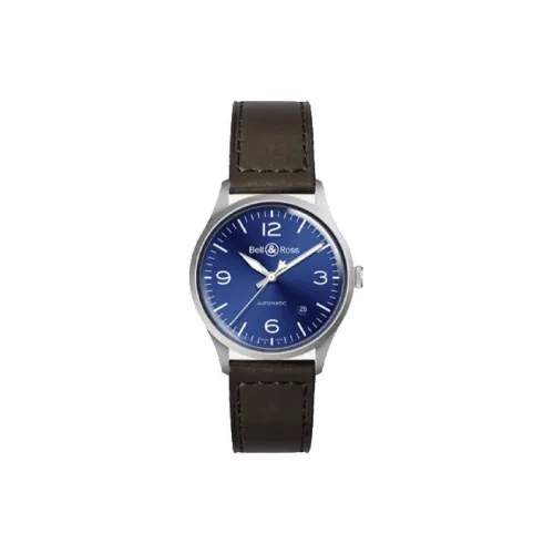 BELL & ROSS Автоматический Механический Часы Мужские Movement 38,5 мм Синие