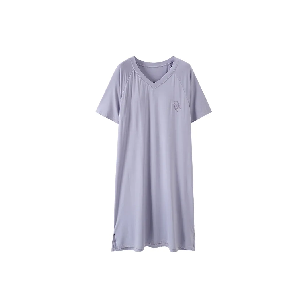 MADALLO Ночная сорочка Женская Розово-фиолетовая