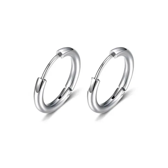 MUYAN Сплав Круглые Серьги-кольца Унисекс