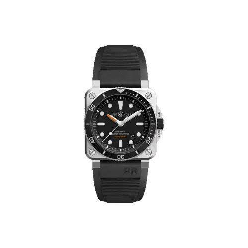 BELL & ROSS Автоматический Механический Часы Мужские Movement 42 мм Черные